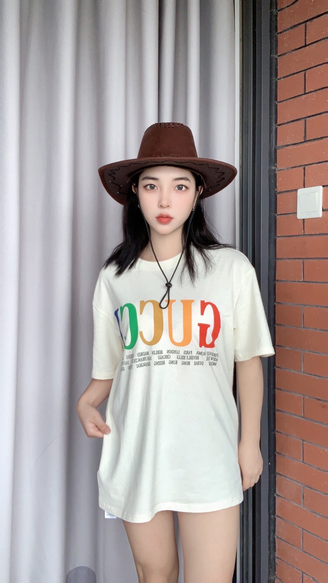 Gucci Cities Block Letter T-Shirt - White - Phantom Kicks