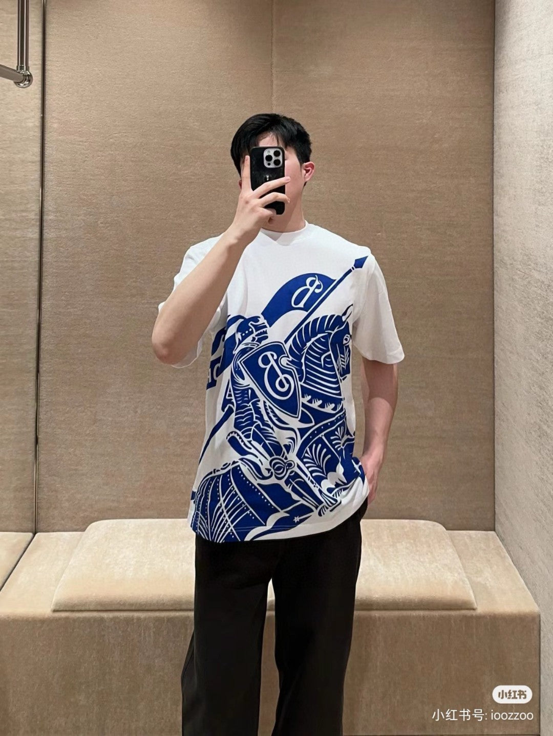 Burberry Knight Print T-Shirt - Phantom Kicks