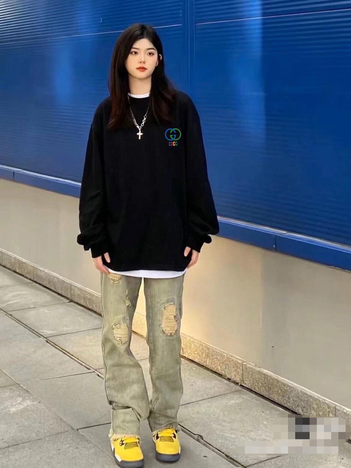 Gucci Interlocking G Sweatshirt - Black - Phantom Kicks