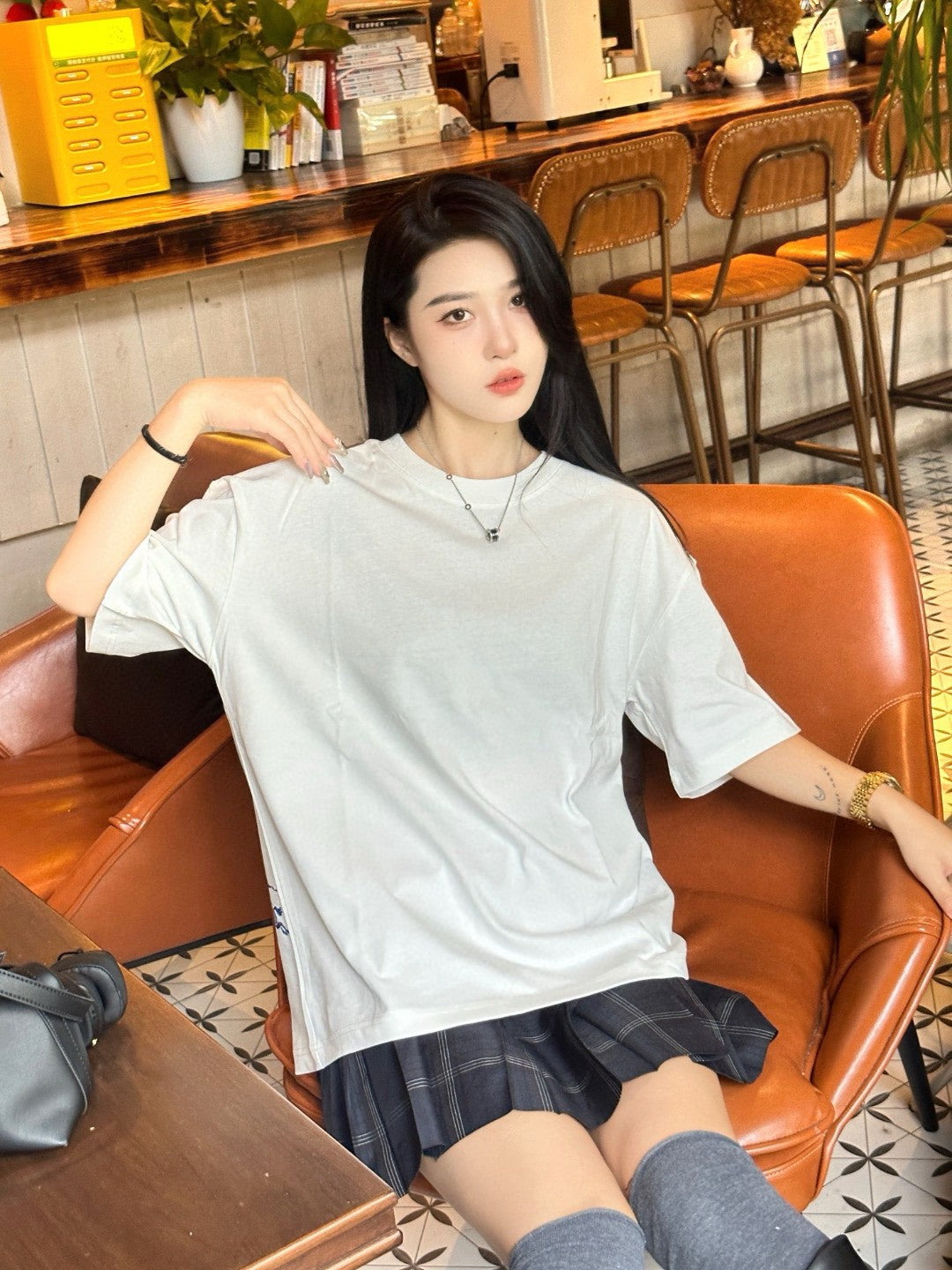 Burberry White Cotton T-Shirt - Phantom Kicks