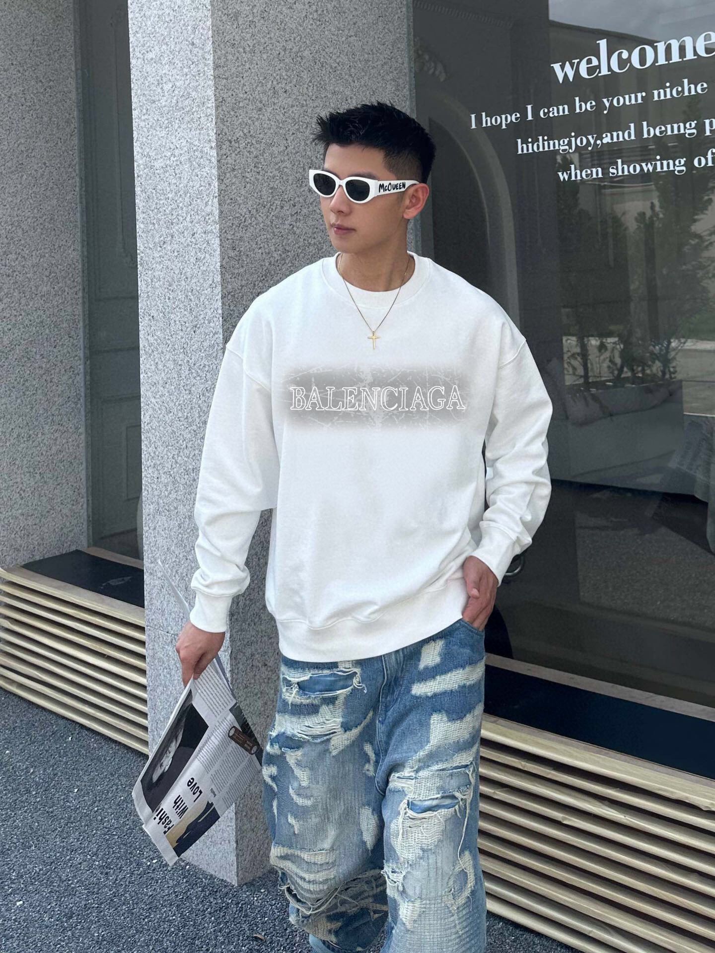 Balenciaga Sweatshirt - Phantom Kicks