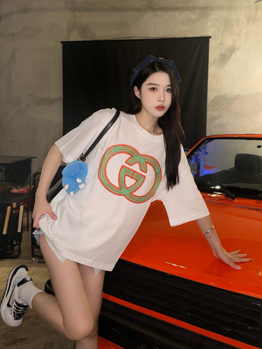 Gucci Multicolor Interlocking G Logo T-Shirt - Phantom Kicks