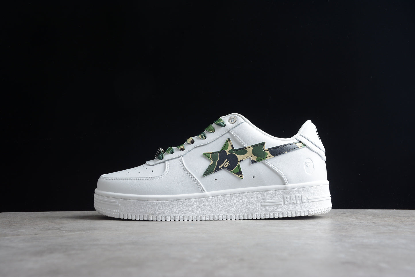 BAPE STA White Camo Edition Sneakers - Phantom Kicks