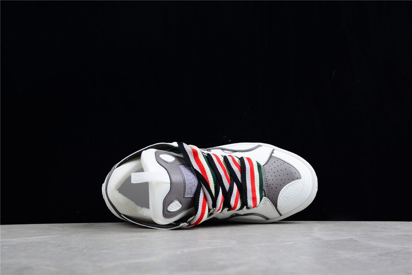 Lanvin White and Grey Sneaker - Phantom Kicks