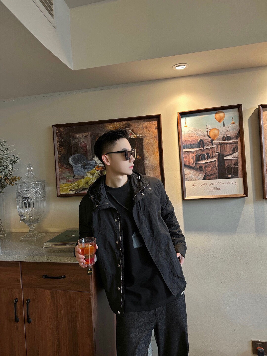 Dior Black Hooded Jacket - Phantom Kicks