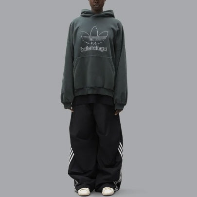 BALENCIAGA x ADIDAS HOODIE BLACK - Phantom Kicks
