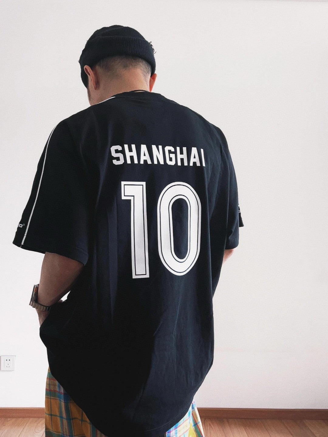 BALENCIAGA SOCCER LOGO T-SHIRT BLACK - Phantom Kicks