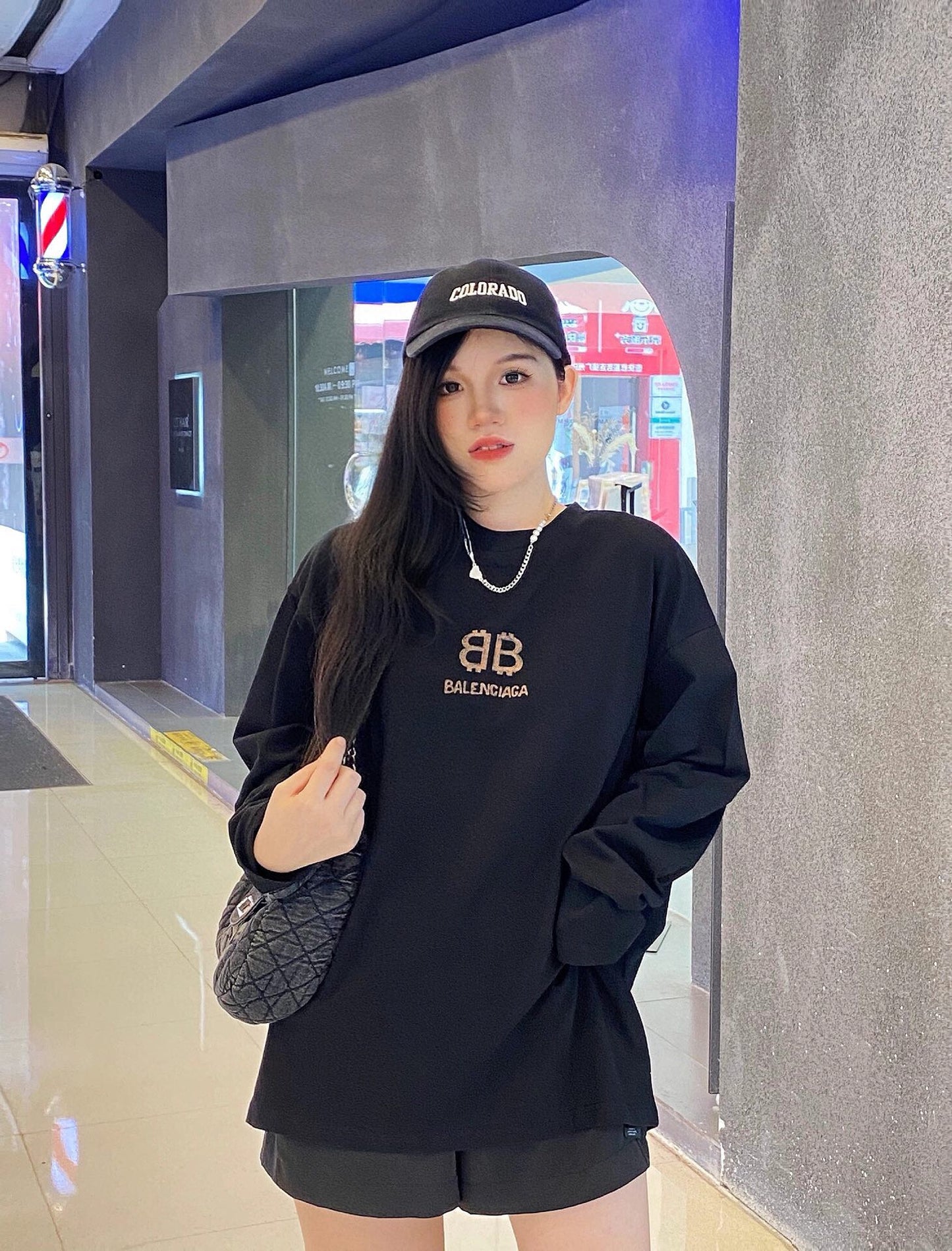 Balenciaga Long Sleeve T-Shirt - Phantom Kicks