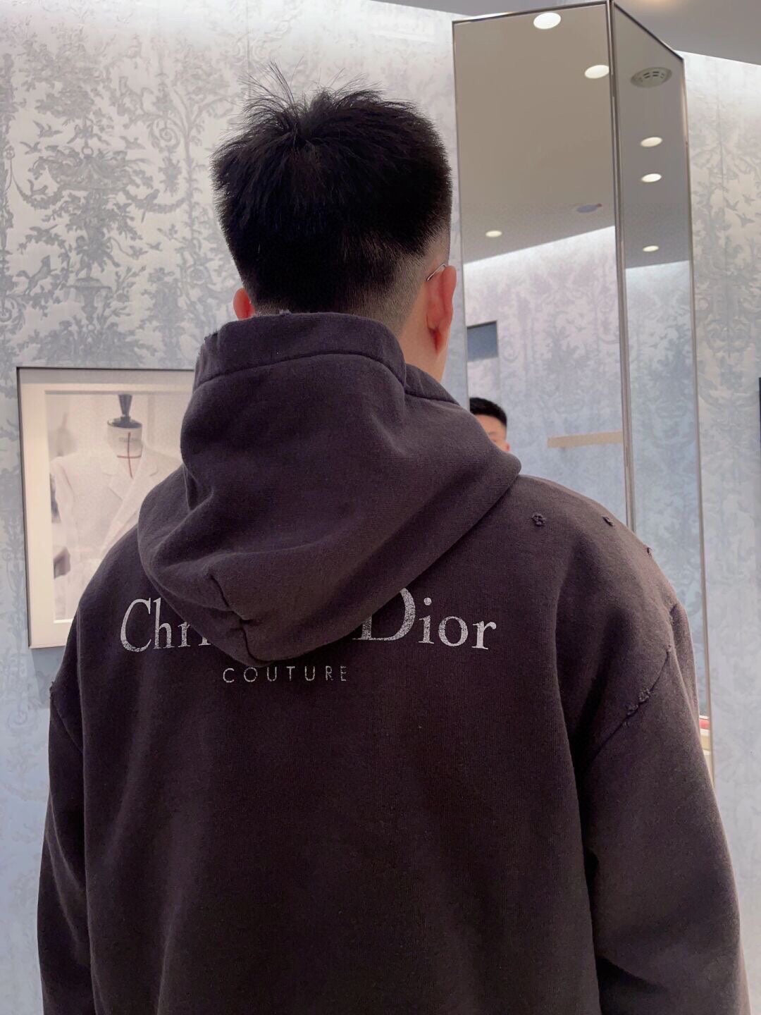 Dior Black Hoodie - Phantom Kicks