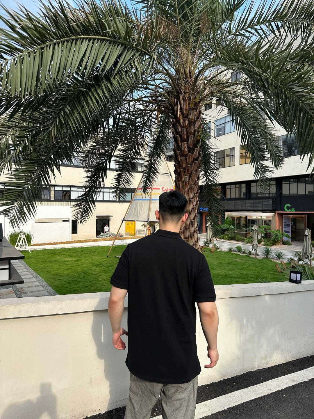 Burberry Monogram Logo Black Polo Shirt - Phantom Kicks
