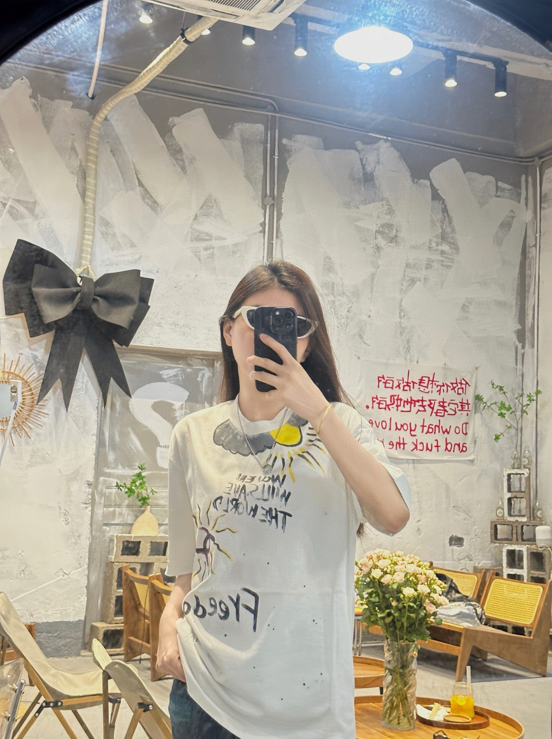 Chanel "Women Will Save The World" T-Shirt in White - Phantom Kicks