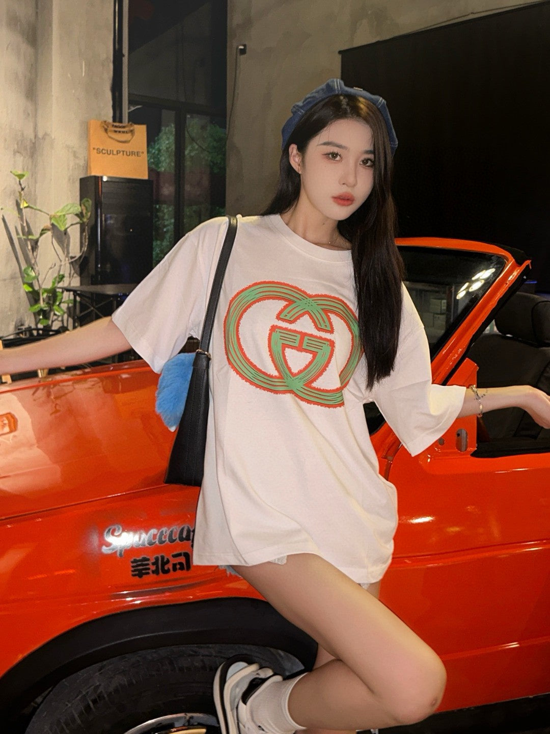 Gucci Multicolor Interlocking G Logo T-Shirt - Phantom Kicks