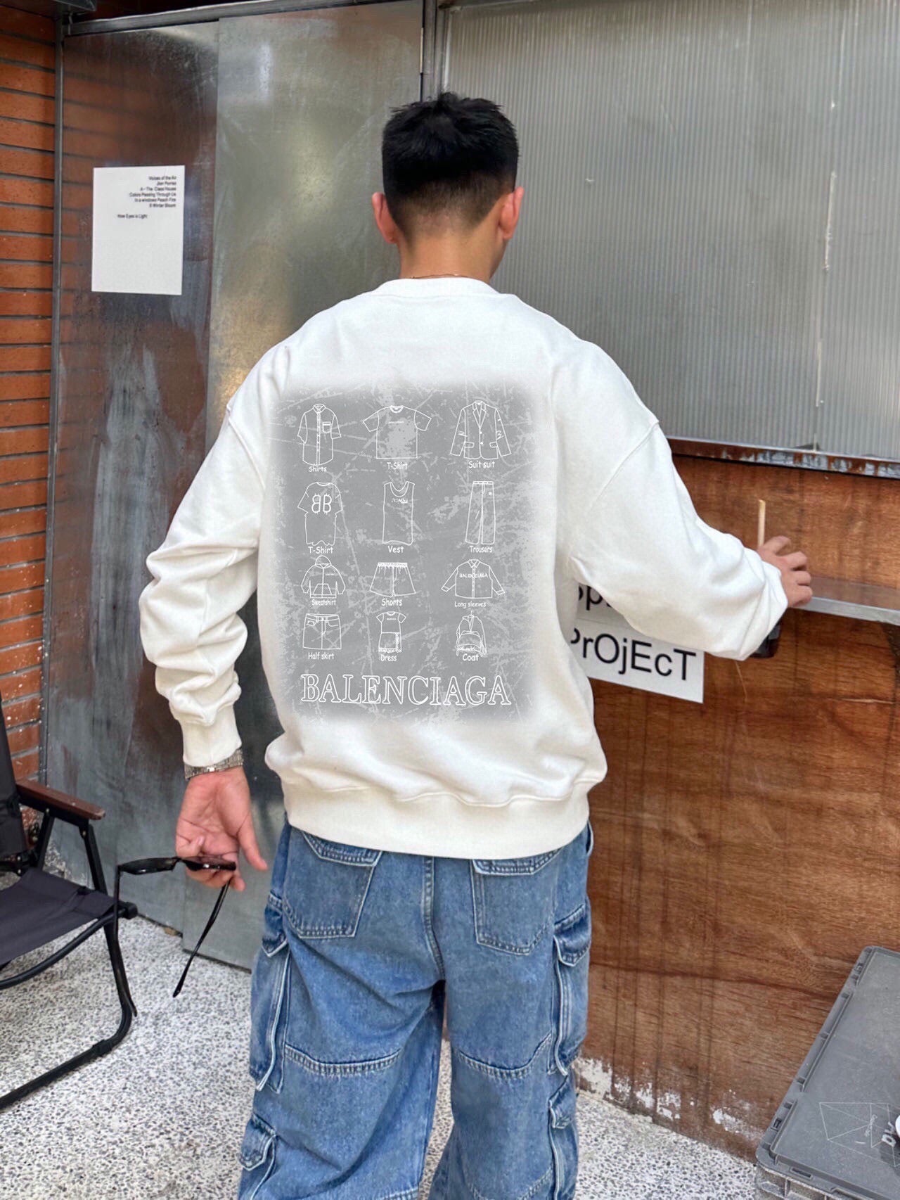 Balenciaga Sweatshirt - Phantom Kicks