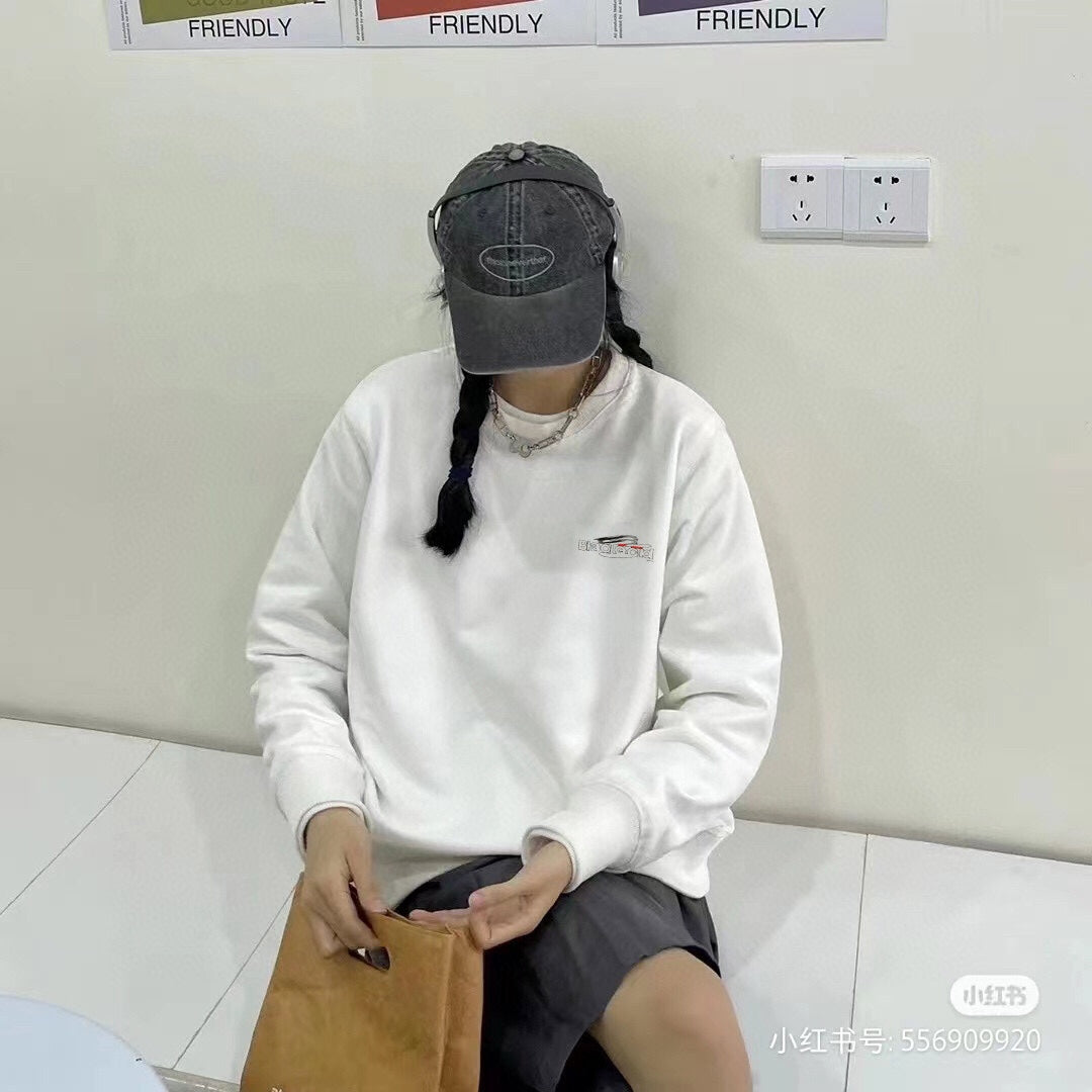 Balenciaga White Sweatshirt - Phantom Kicks