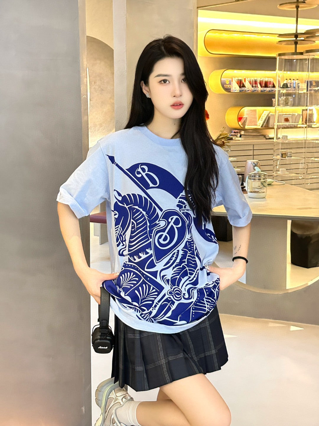 Burberry Knight Print T-Shirt - Phantom Kicks