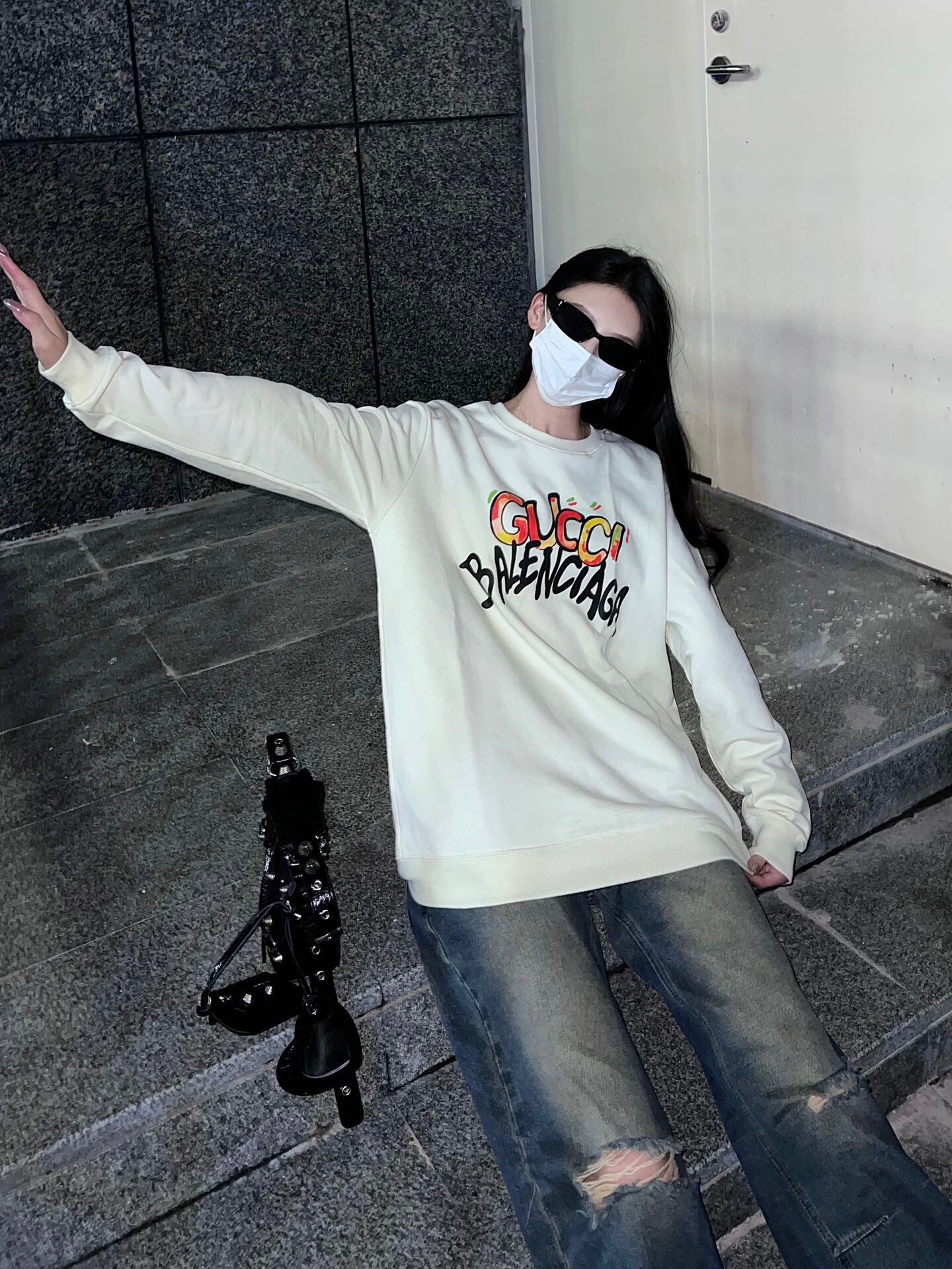Gucci x Balenciaga Sweatshirt - Phantom Kicks