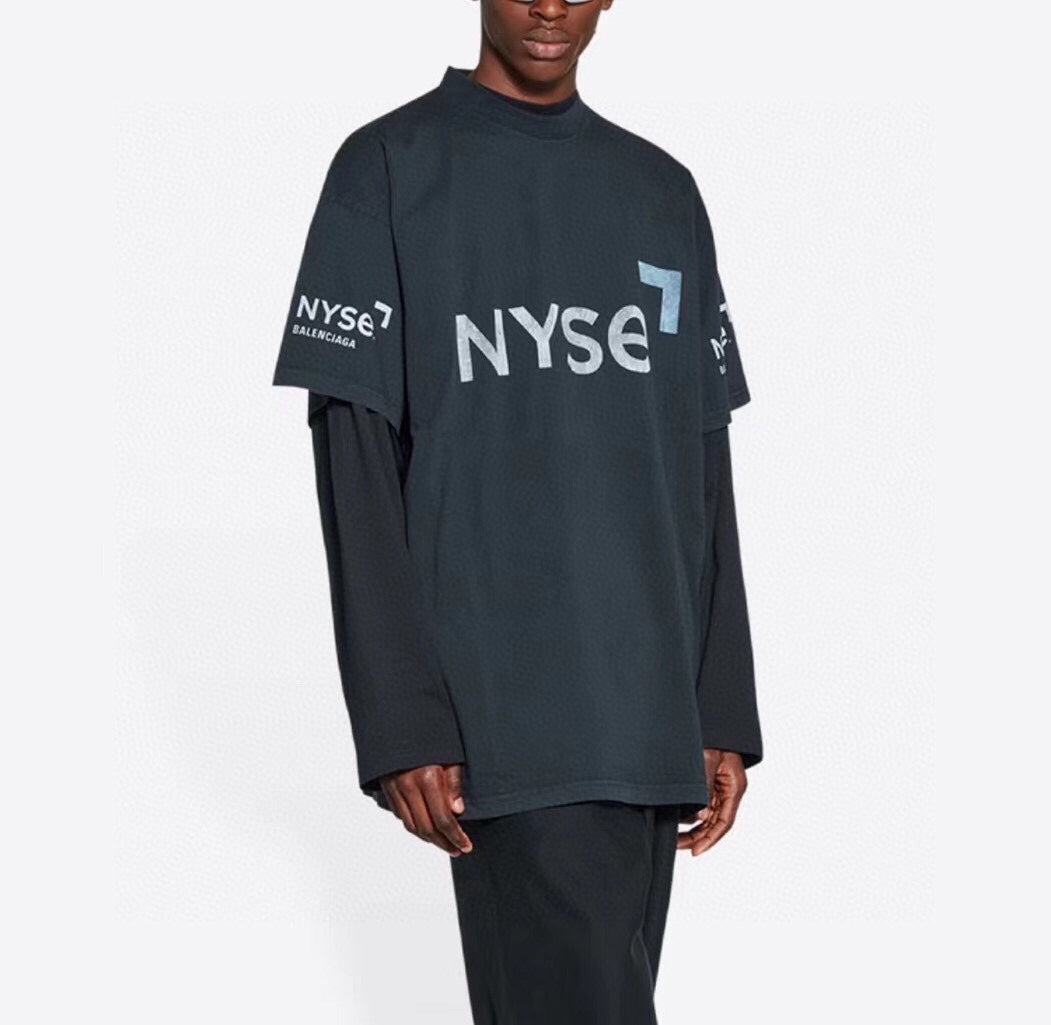 Balenciaga NYSE Logo T-Shirt - Phantom Kicks