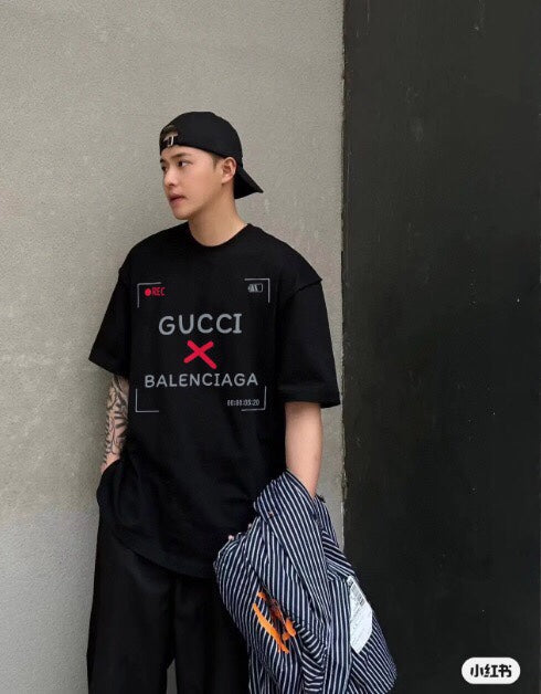 Gucci x Balenciaga Collaboration T-Shirt - Phantom Kicks