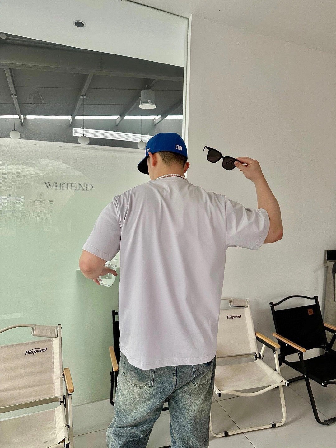 Dior Oversized Grey Logo White T-Shirt - Phantom Kicks