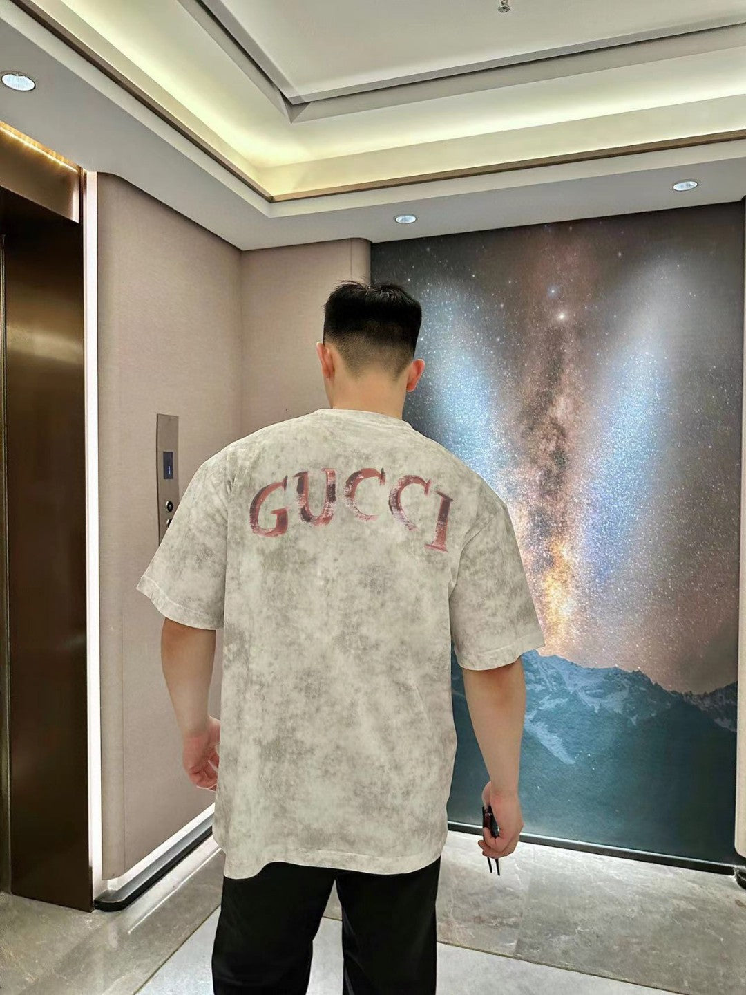 Gucci Distressed Logo T-Shirt - Phantom Kicks