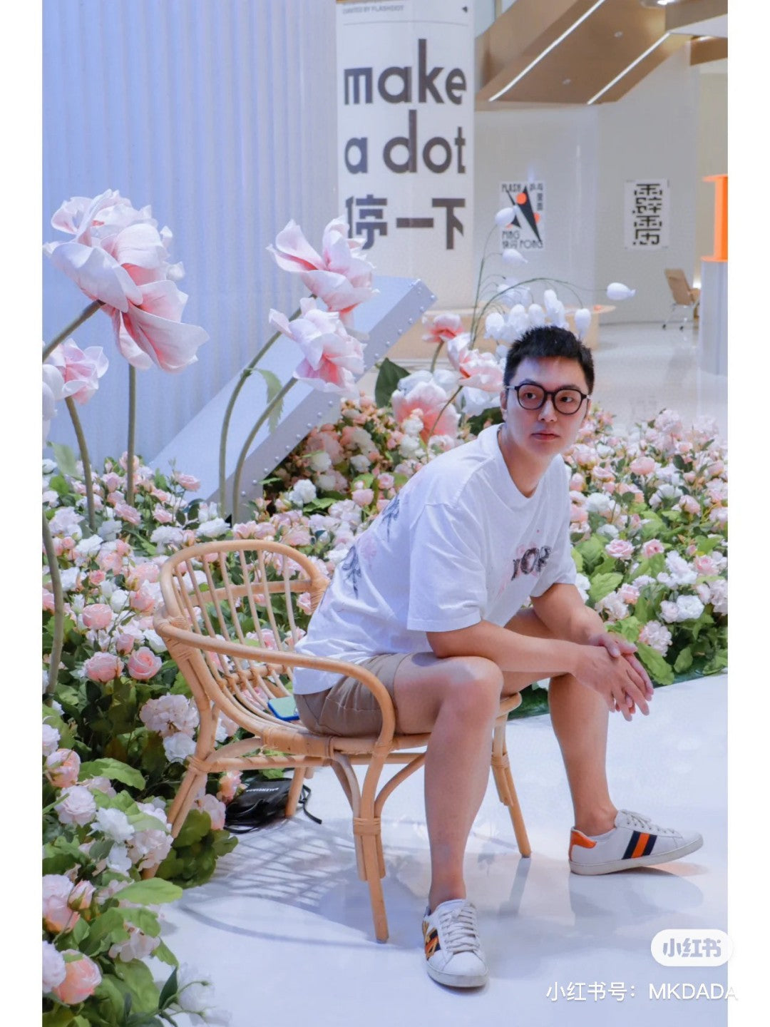 Dior Graffiti Logo T-Shirt in White - Phantom Kicks
