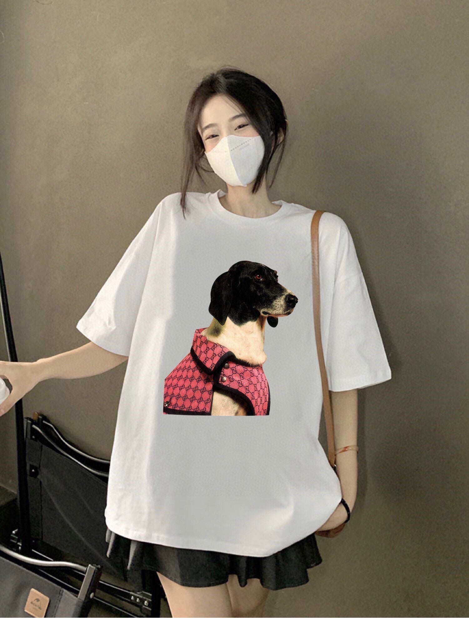 Gucci Dog Print T-Shirt - Phantom Kicks