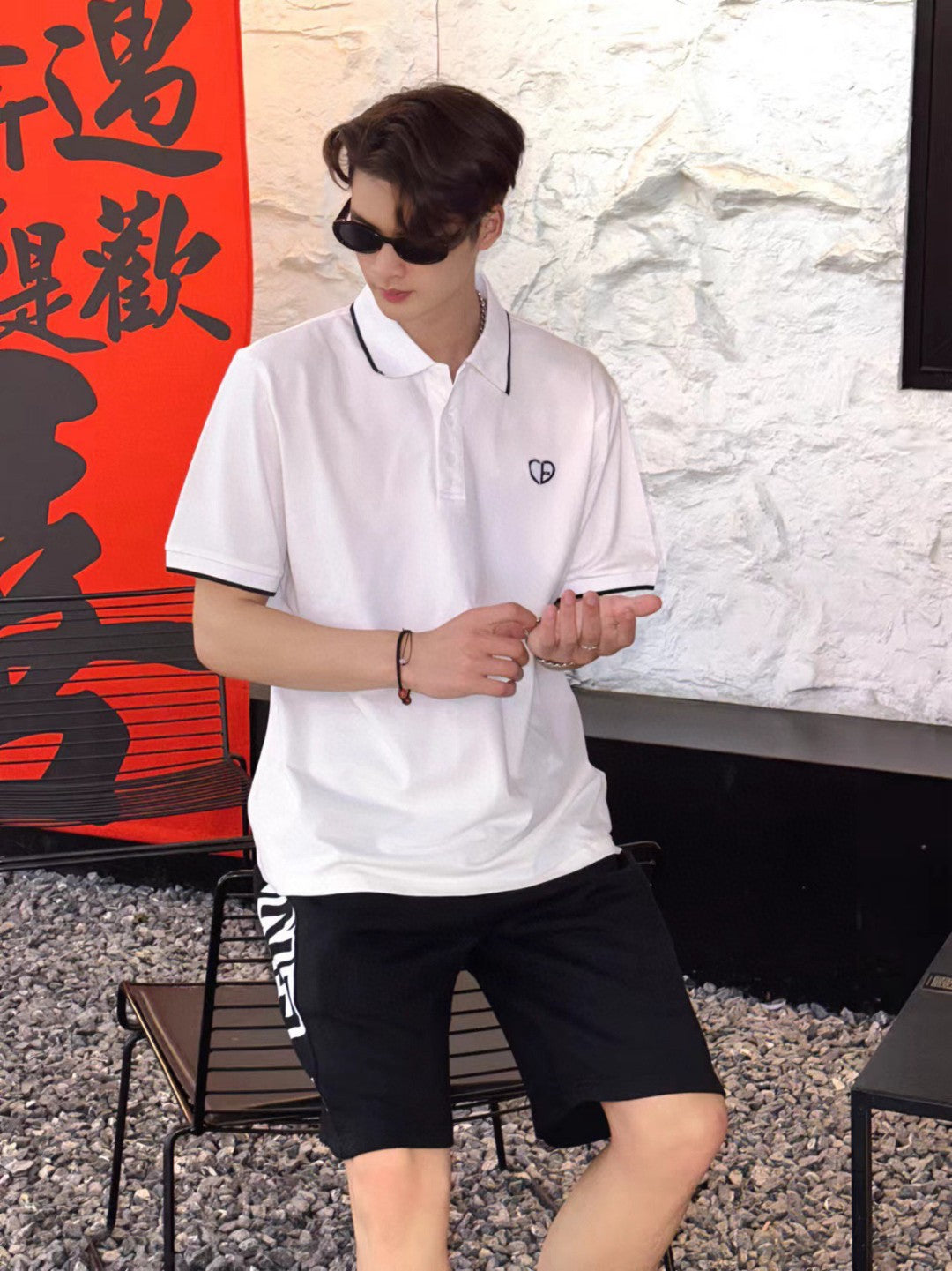 Dior White Polo Shirt - Phantom Kicks