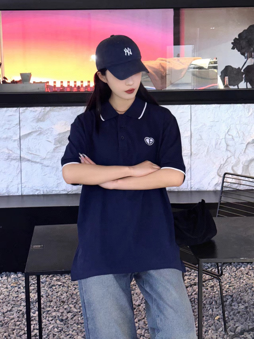 Dior Navy Polo Shirt - Phantom Kicks