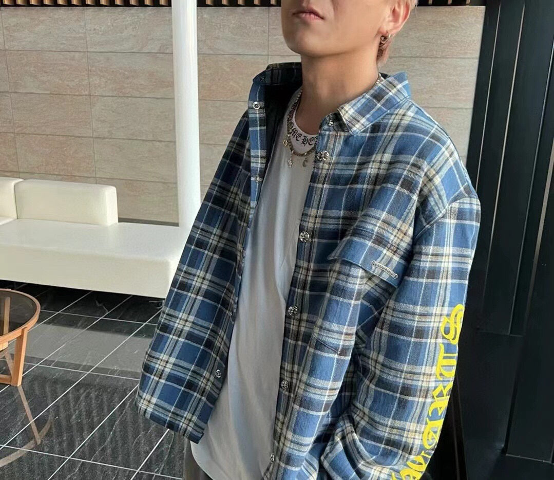 Burberry Blue Plaid Shirt - Phantom Kicks