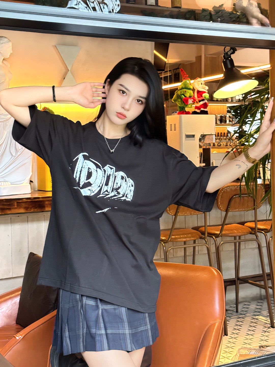 Dior Black Graphic T-Shirt - Phantom Kicks