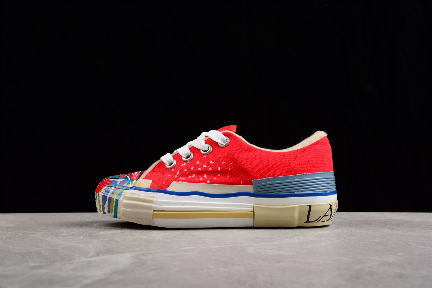 Vibrant Canvas Low Top Sneakers - Phantom Kicks