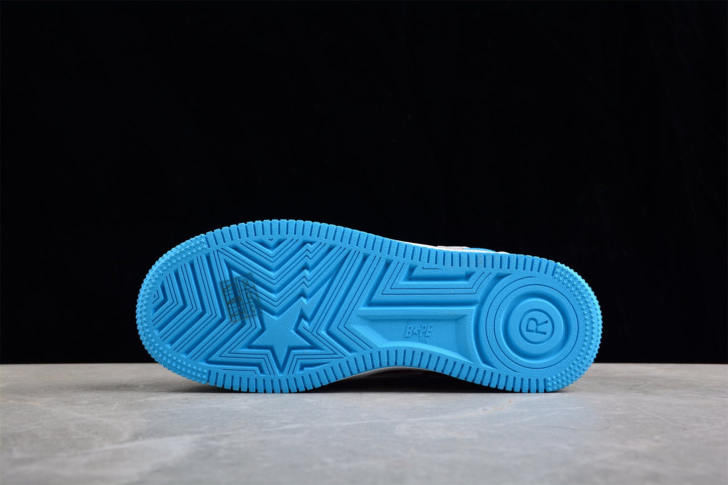 BAPE STA Low-Top Sneakers in Blue and Red Captain America Edition - Phantom Kicks