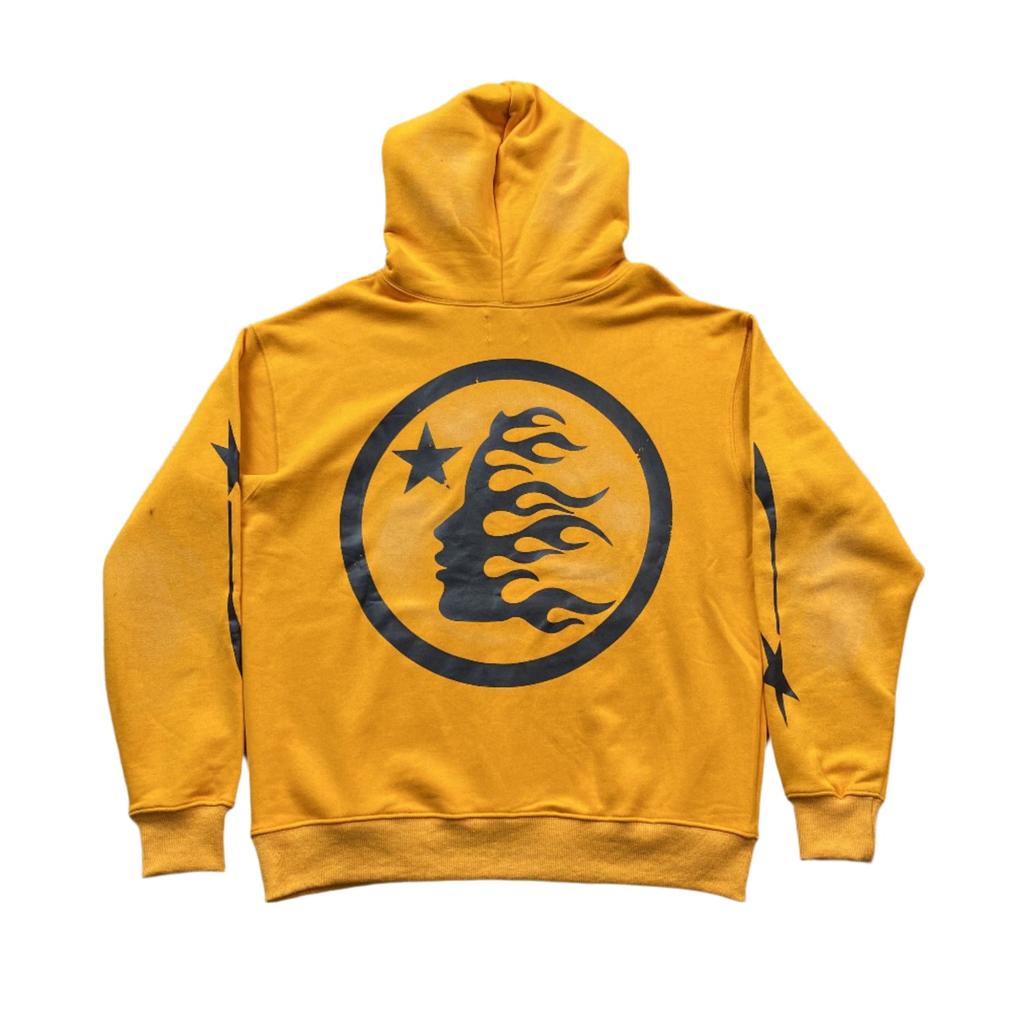 Hellstar "Records" Yellow Hoodie - Phantom Kicks