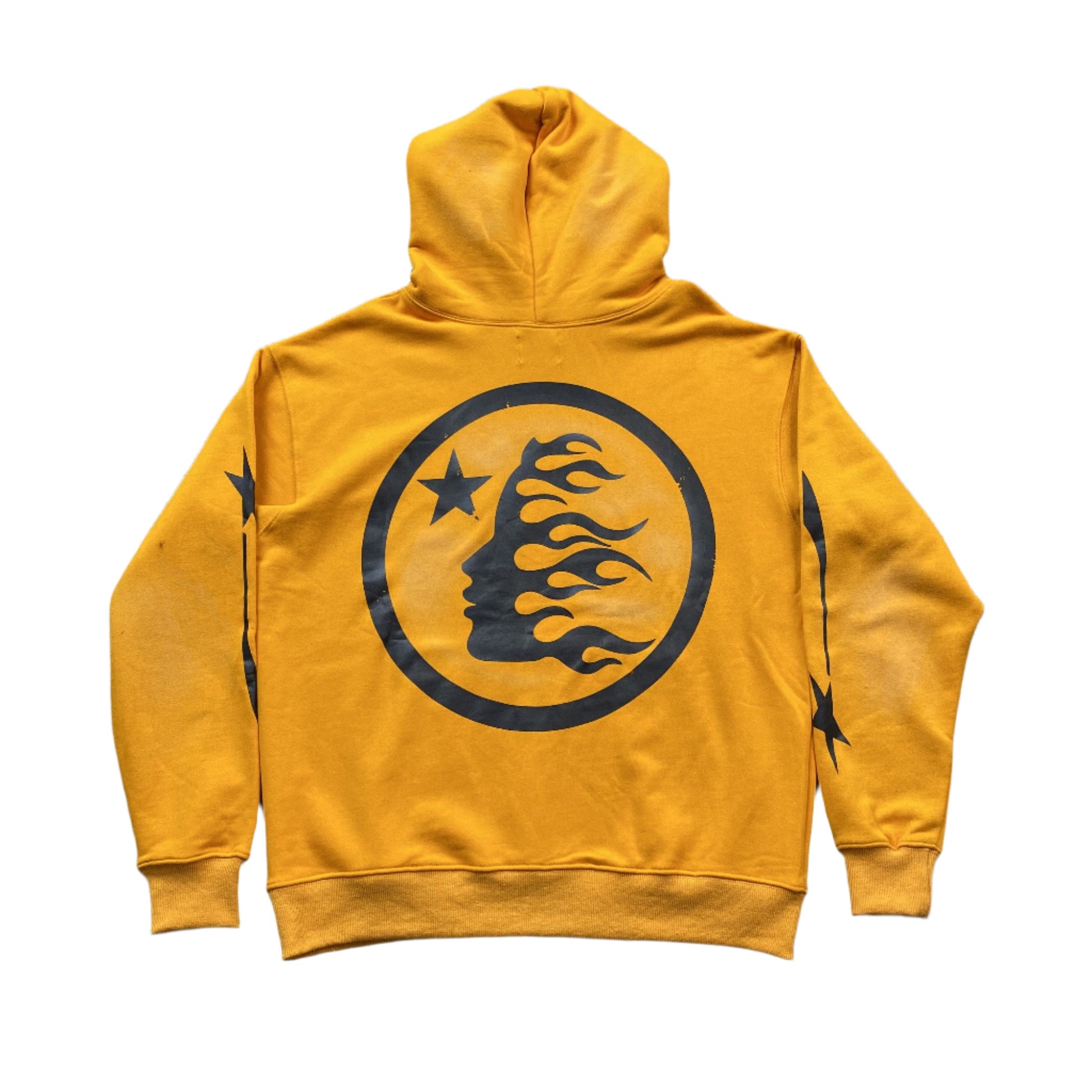 Hellstar "Records" Yellow Hoodie - Phantom Kicks