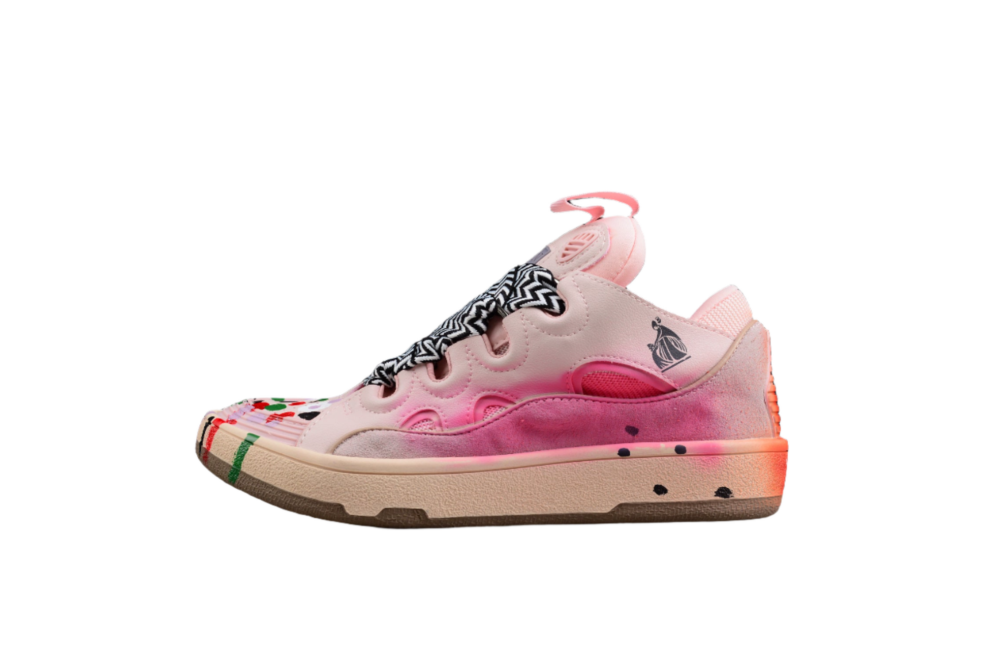 Vibrant Pink Low Top Sneakers - Phantom Kicks