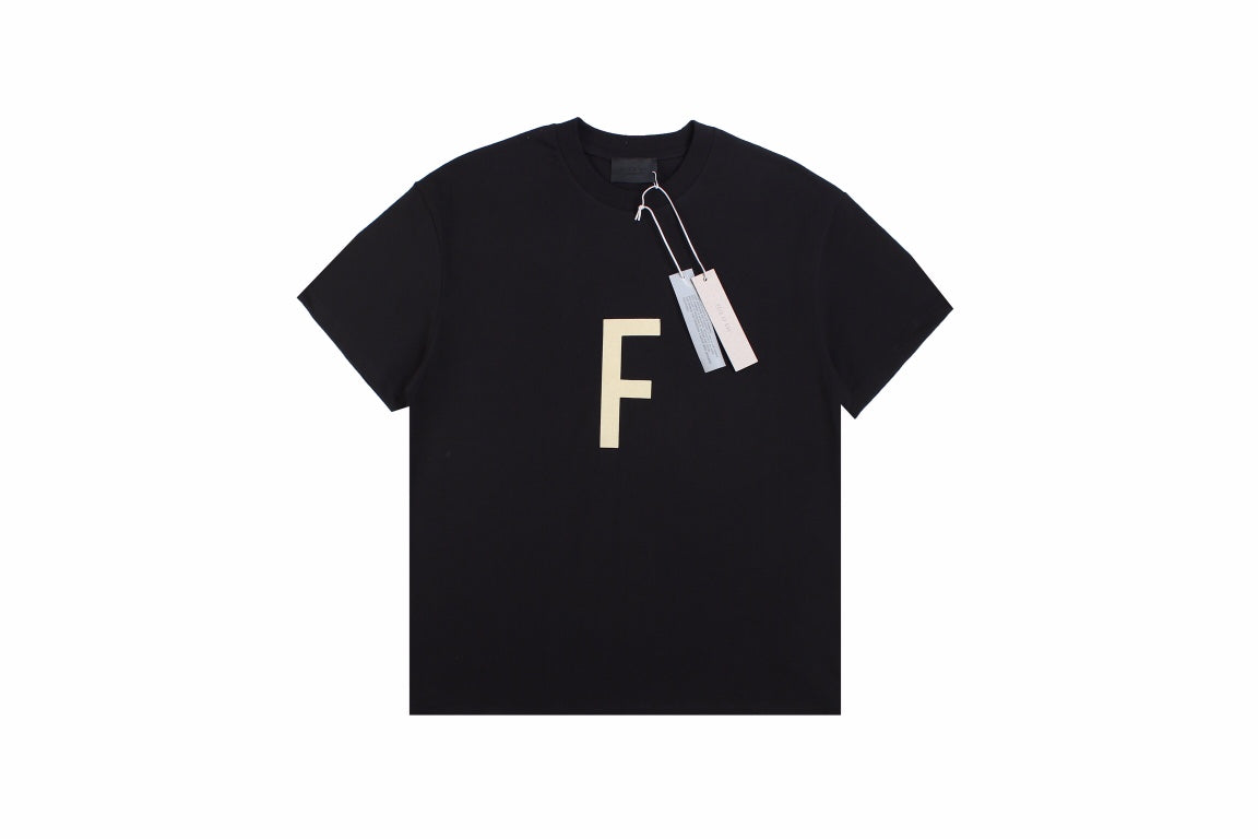 Fear of God Letter F T-Shirt (Black) - Phantom Kicks