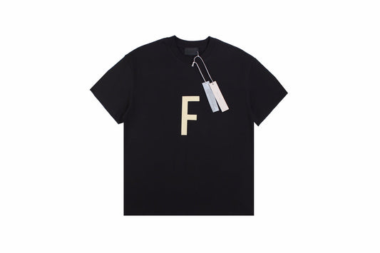 Fear of God Letter F T-Shirt (Black) - Phantom Kicks