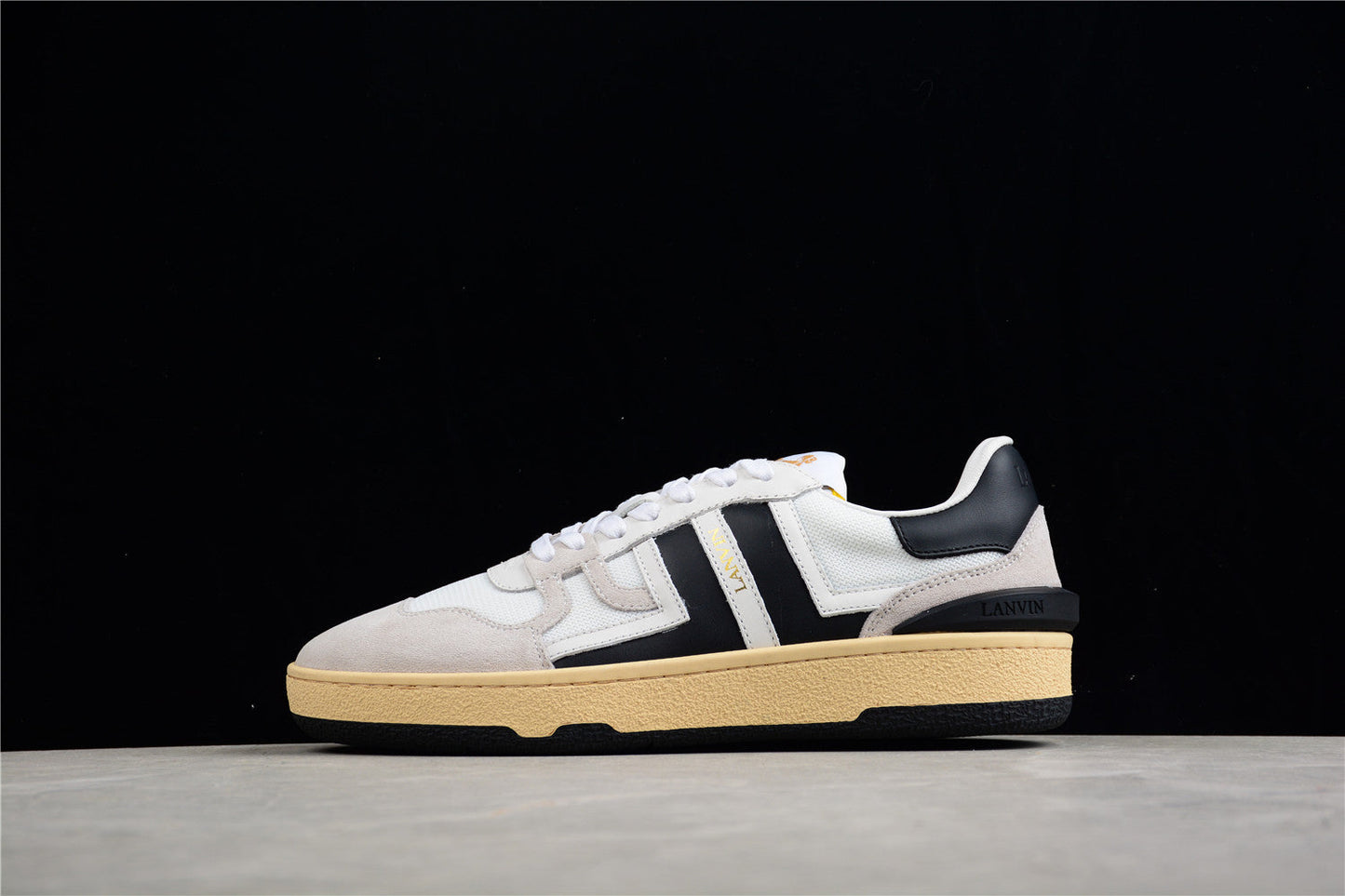 Lanvin Mesh and Suede Sneakers - Phantom Kicks