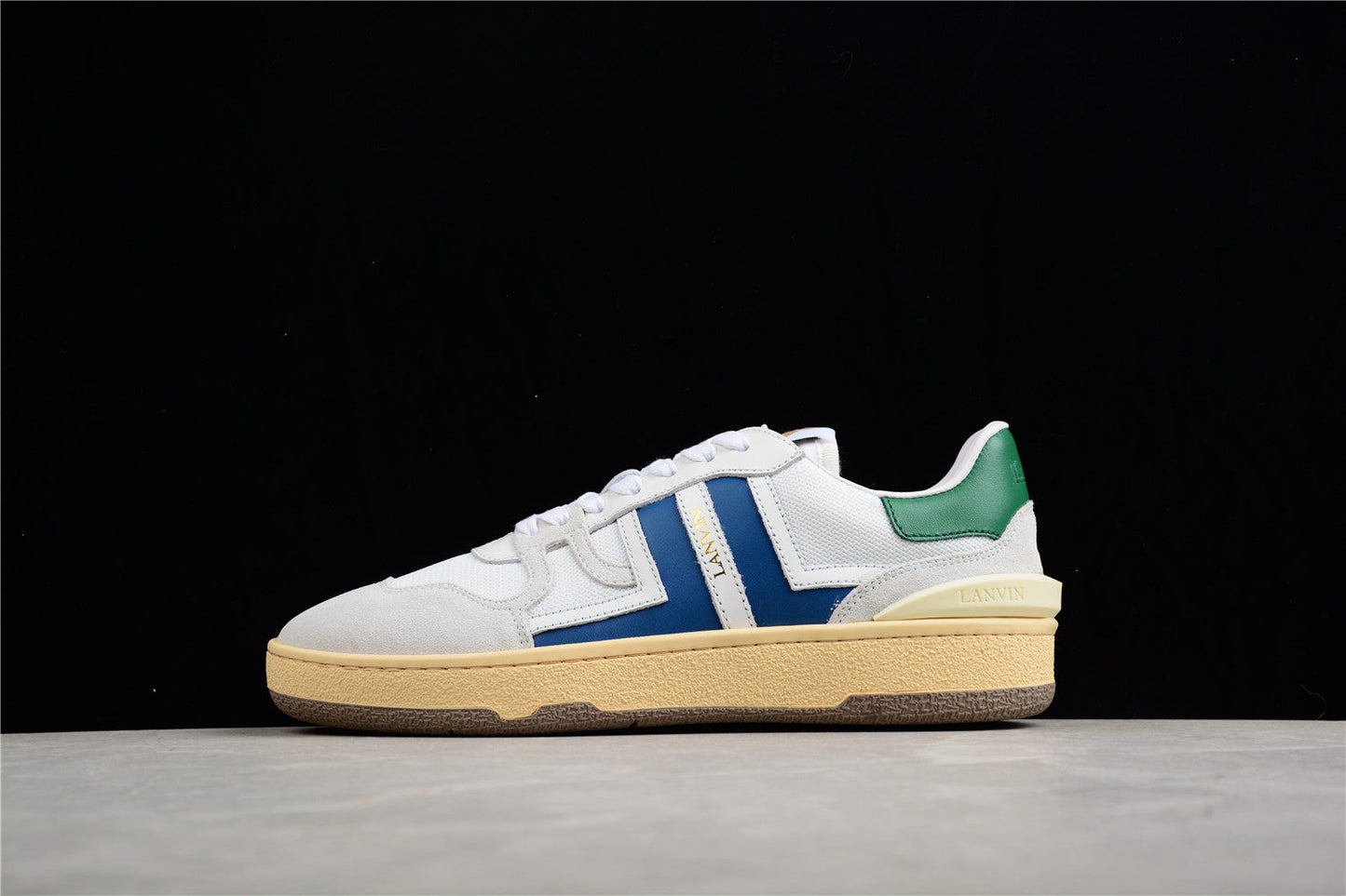Lanvin Mesh and Suede Sneakers - Phantom Kicks