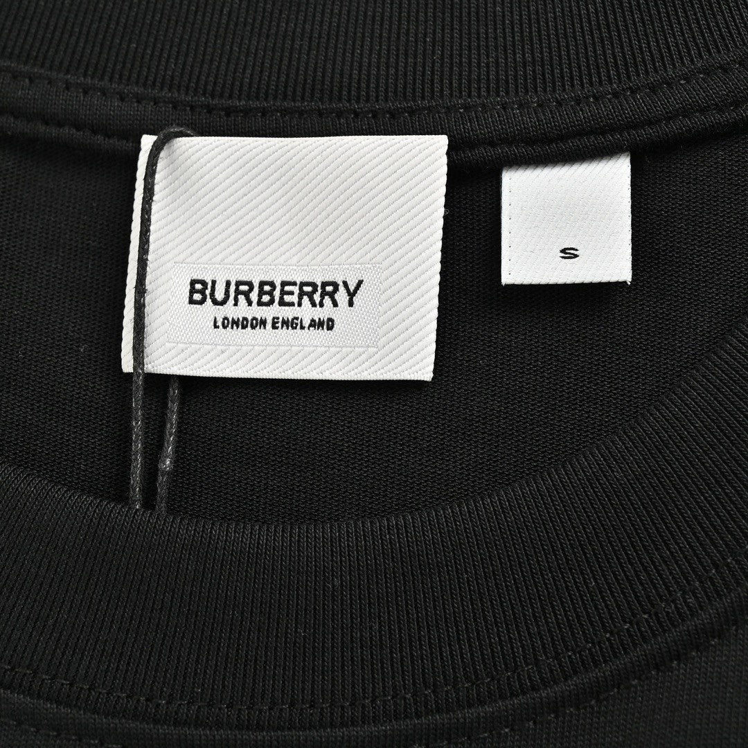 Burberry London England Black Graphic T-Shirt - Phantom Kicks