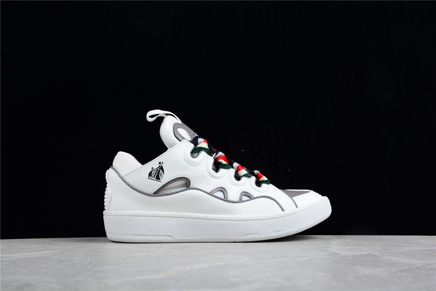 Lanvin White and Grey Sneaker - Phantom Kicks