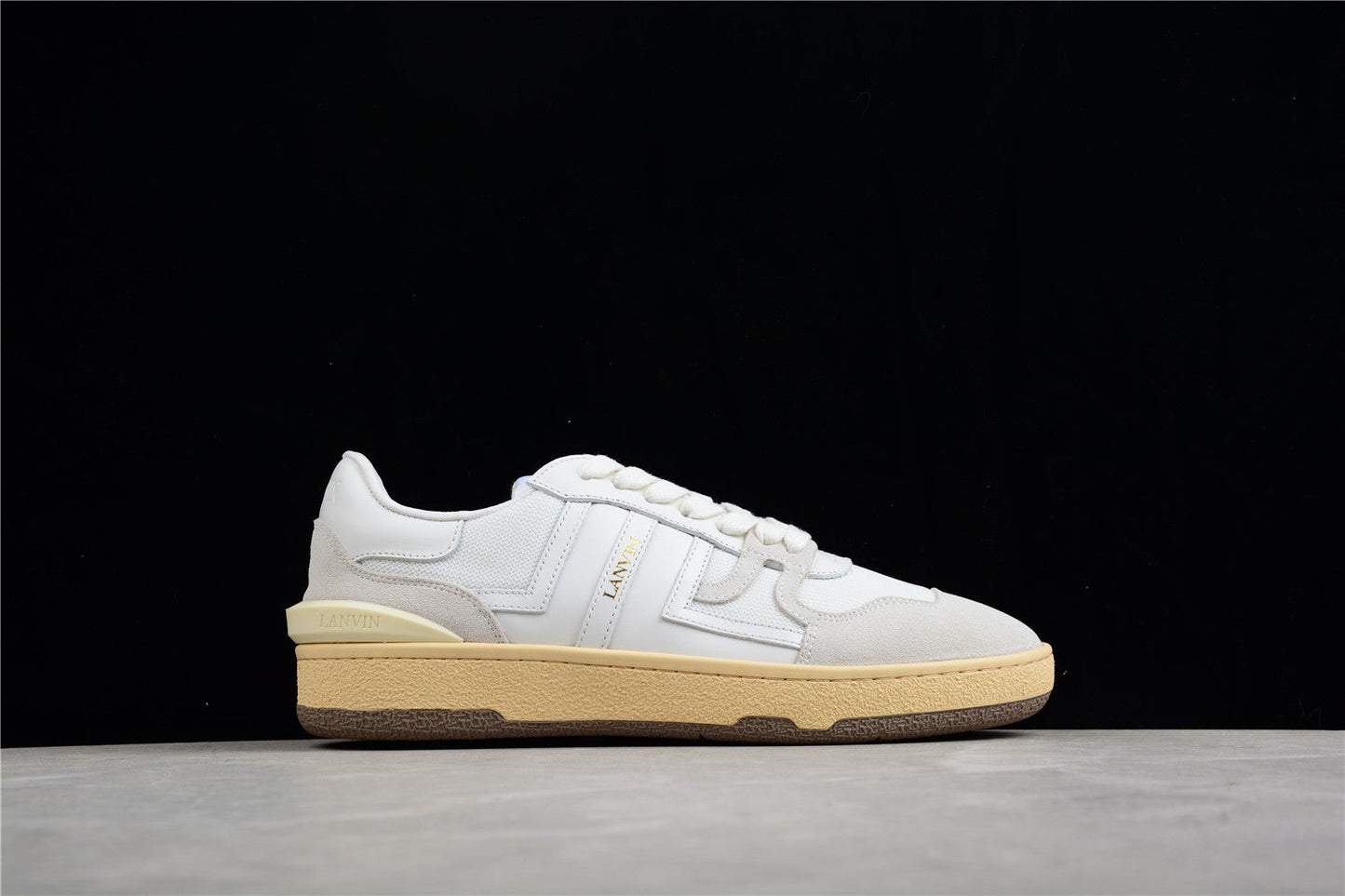 Lanvin Mesh and Suede Sneakers - Phantom Kicks