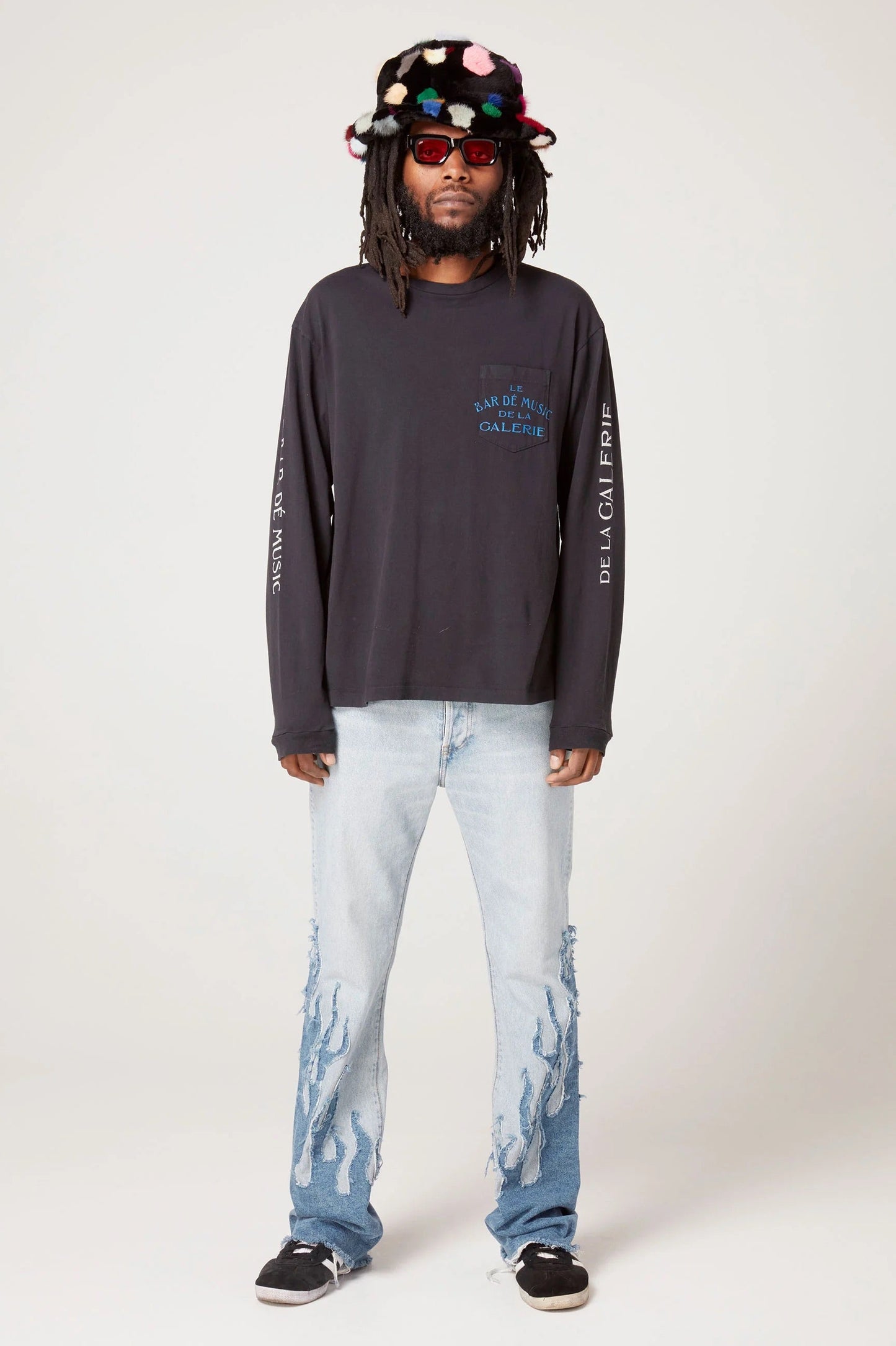 GALLERY DEPT LE BAR MUSIC DE LA LERIE LONGSLEEVE TEE - Phantom Kicks
