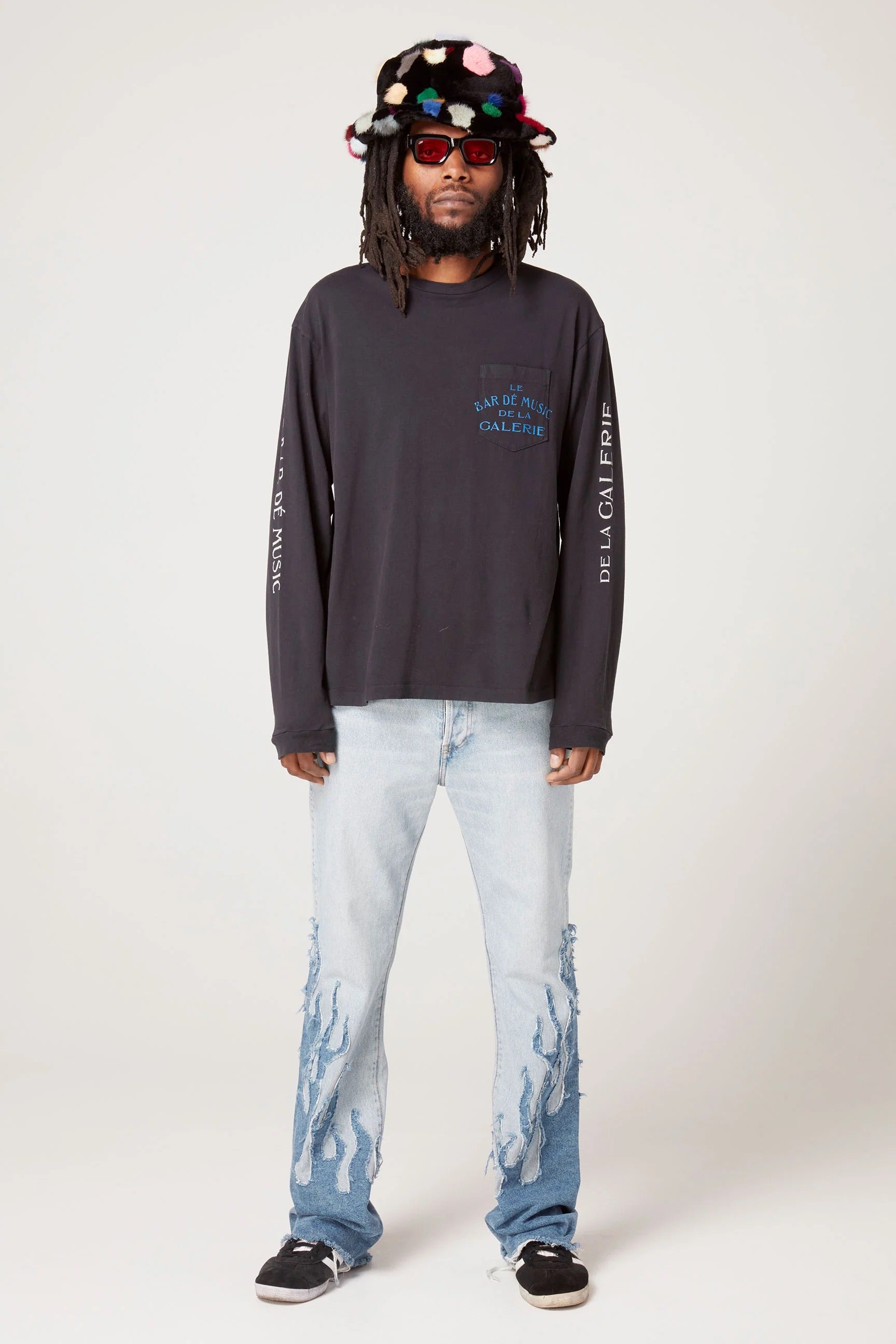 GALLERY DEPT LE BAR MUSIC DE LA LERIE LONGSLEEVE TEE - Phantom Kicks