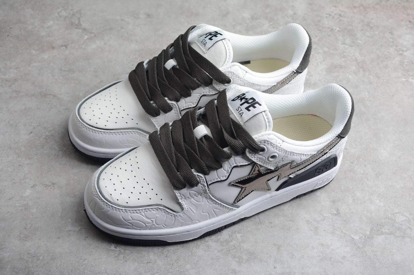 BAPE STA 93 Low Top Sneakers - Phantom Kicks
