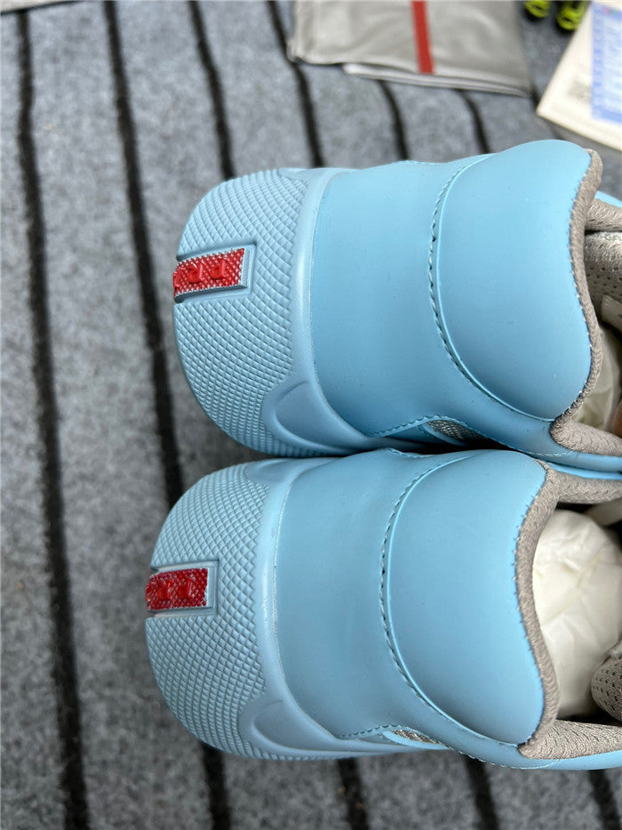 PRADA AMERICA'S CUP SOFT RUBBER LIGHT BLUE SILVER - Phantom Kicks