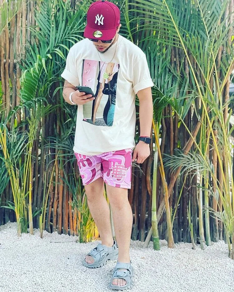 EE Beach Sports Shorts Heart Pink - Phantom Kicks