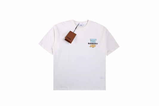 Burberry T-Shirt (White) - Phantom Kicks