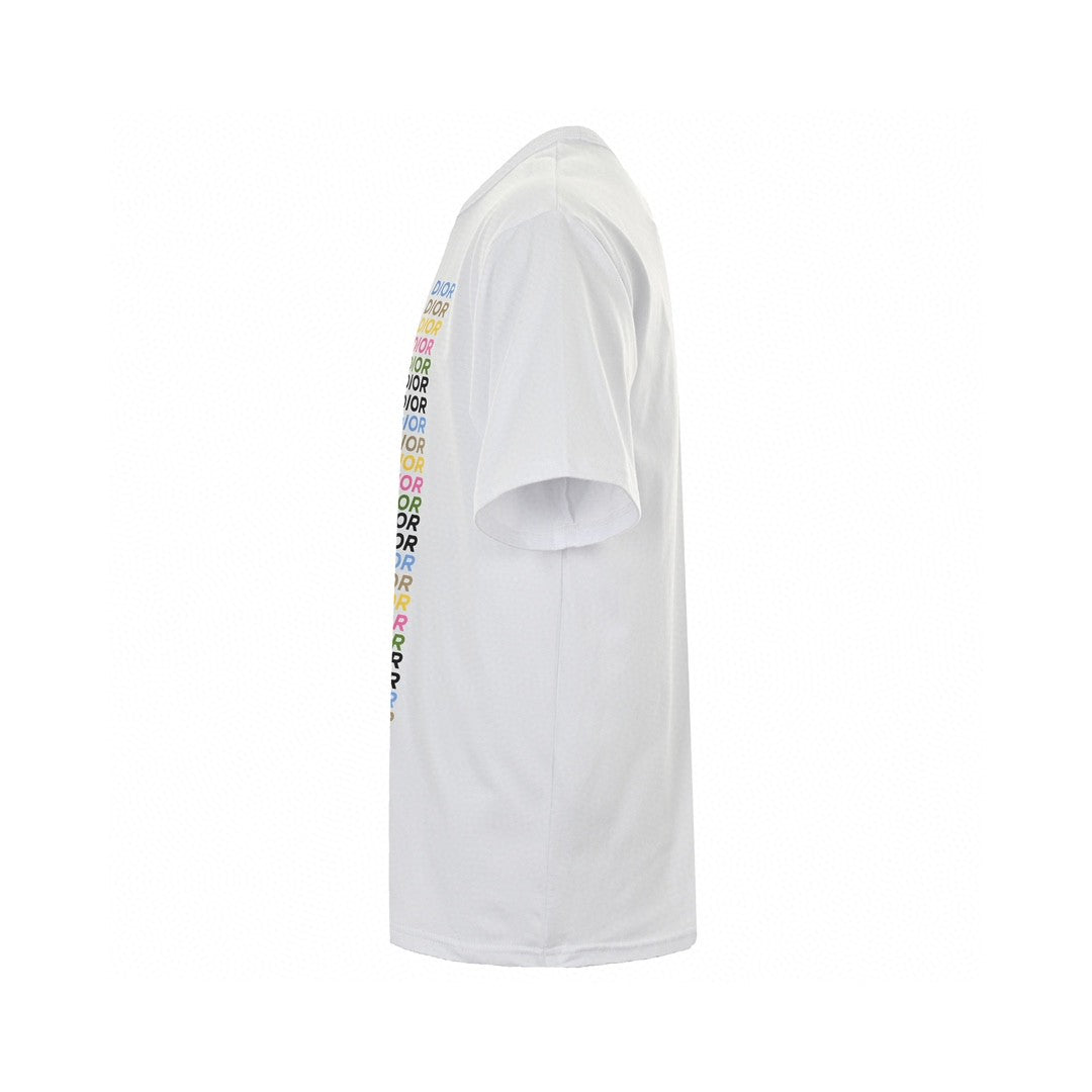Dior T-Shirt - Multicolor Vertical Logo - Phantom Kicks