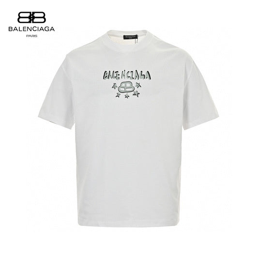 Balenciaga T-Shirt - Star Graphic - Phantom Kicks